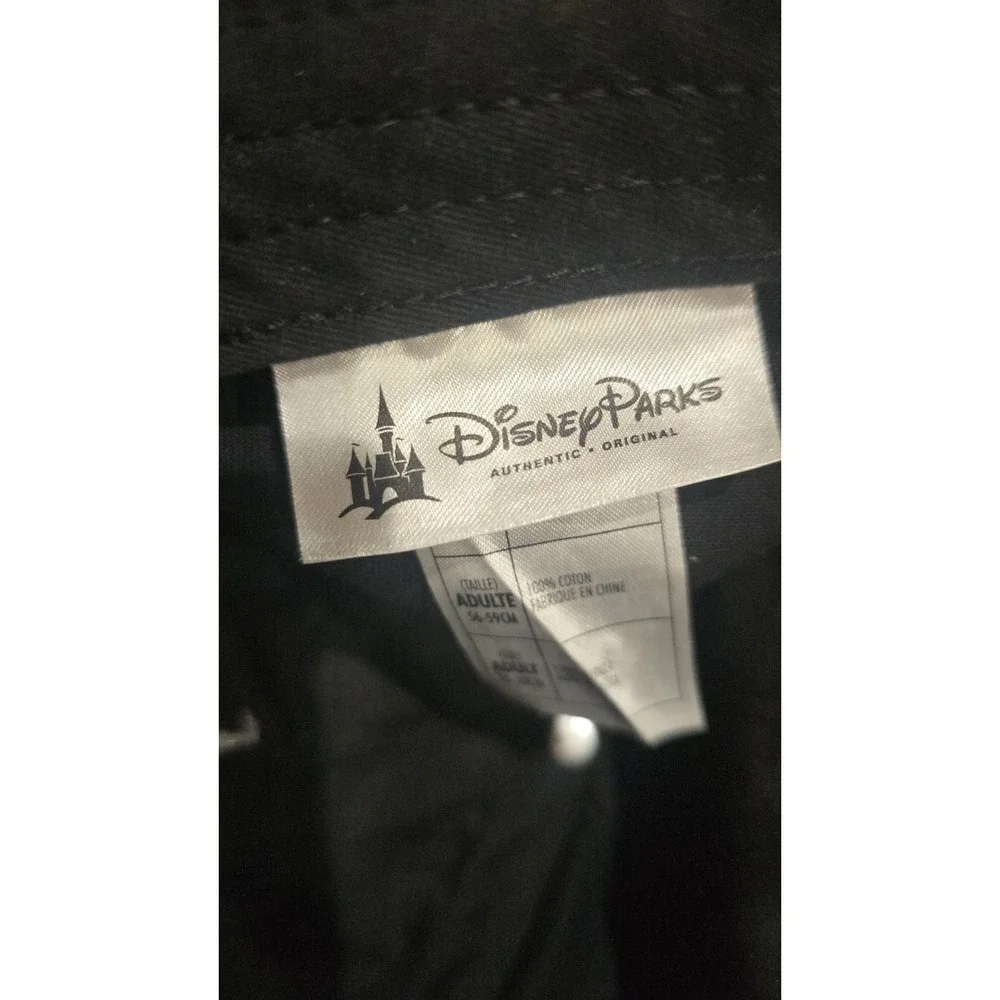 Disneyland Parks Resort 60th Diamond Celebration Unisex Black Adjustable Cap Hat